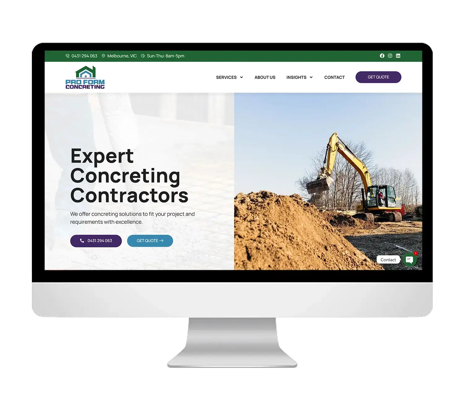 Portfolio - Pro Form Concreting