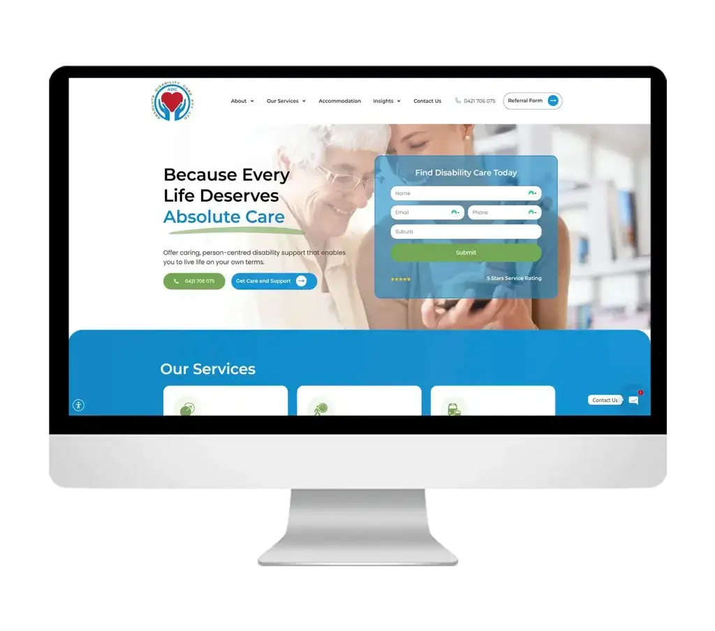 Absolute Disability Care Portfolio