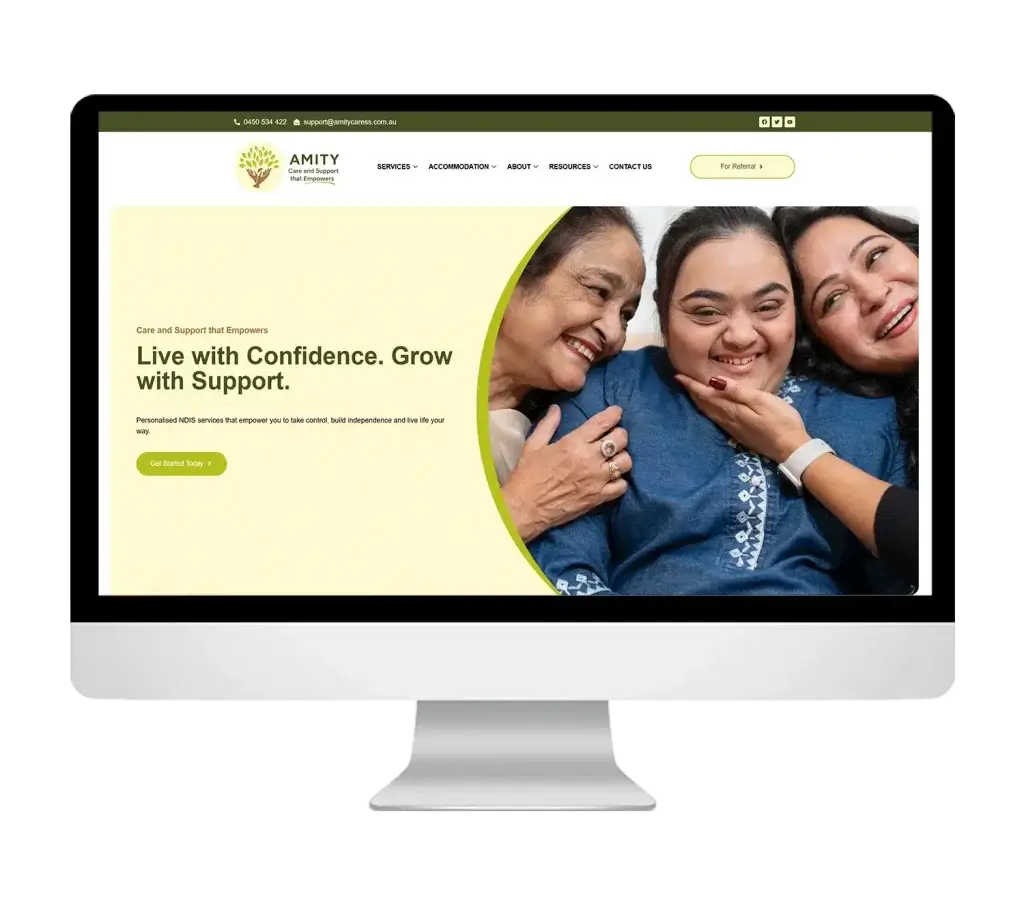 Amity Care & Support Portfolio