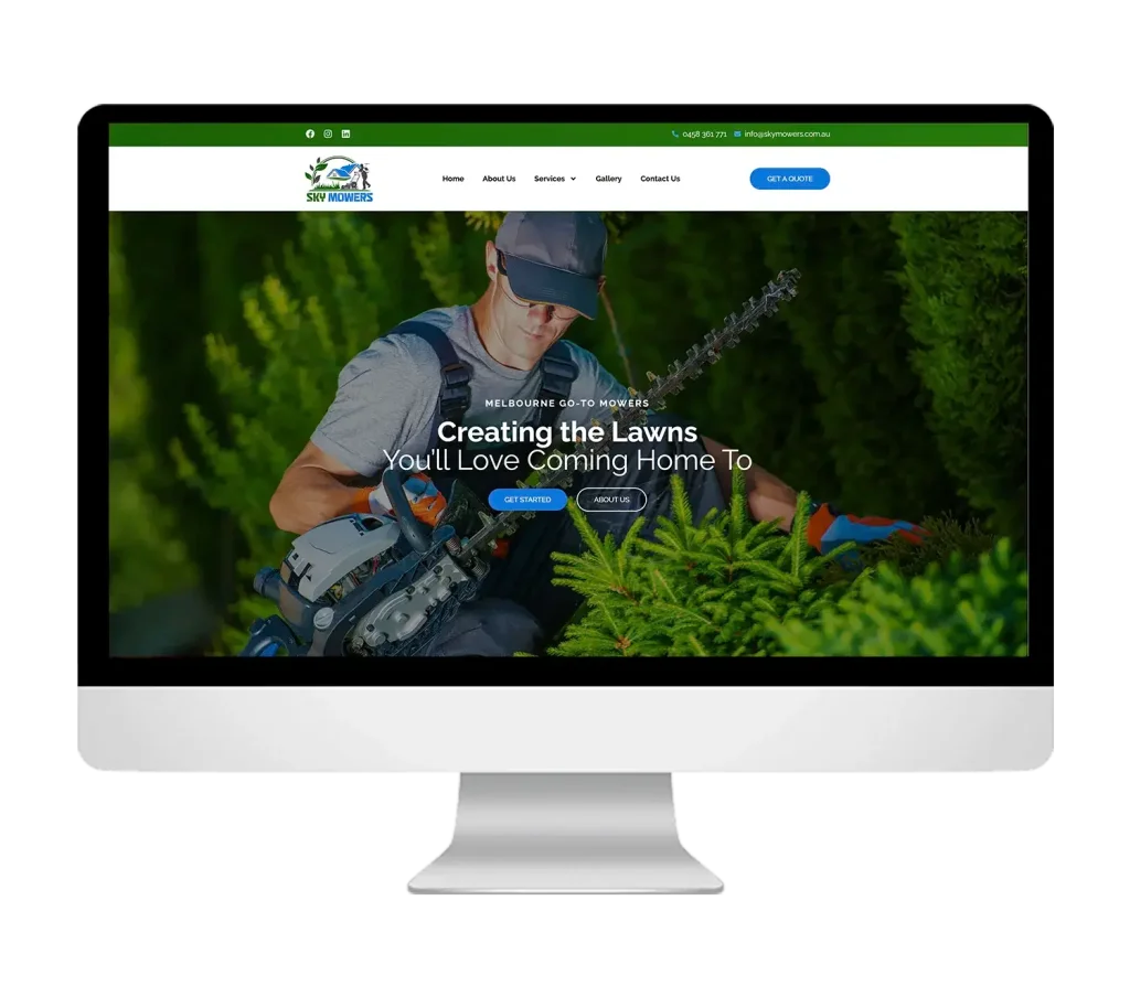 Sky Mowers Portfolio