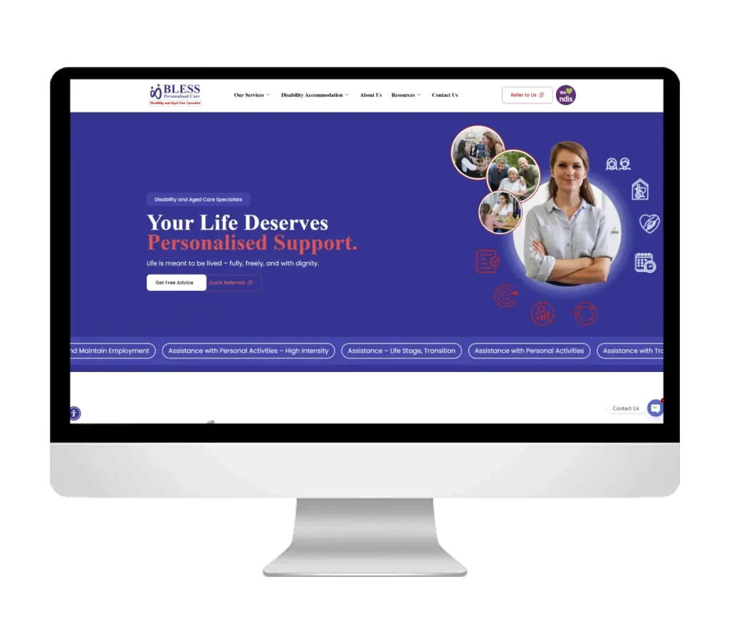 Bless Personalised Care Portfolio