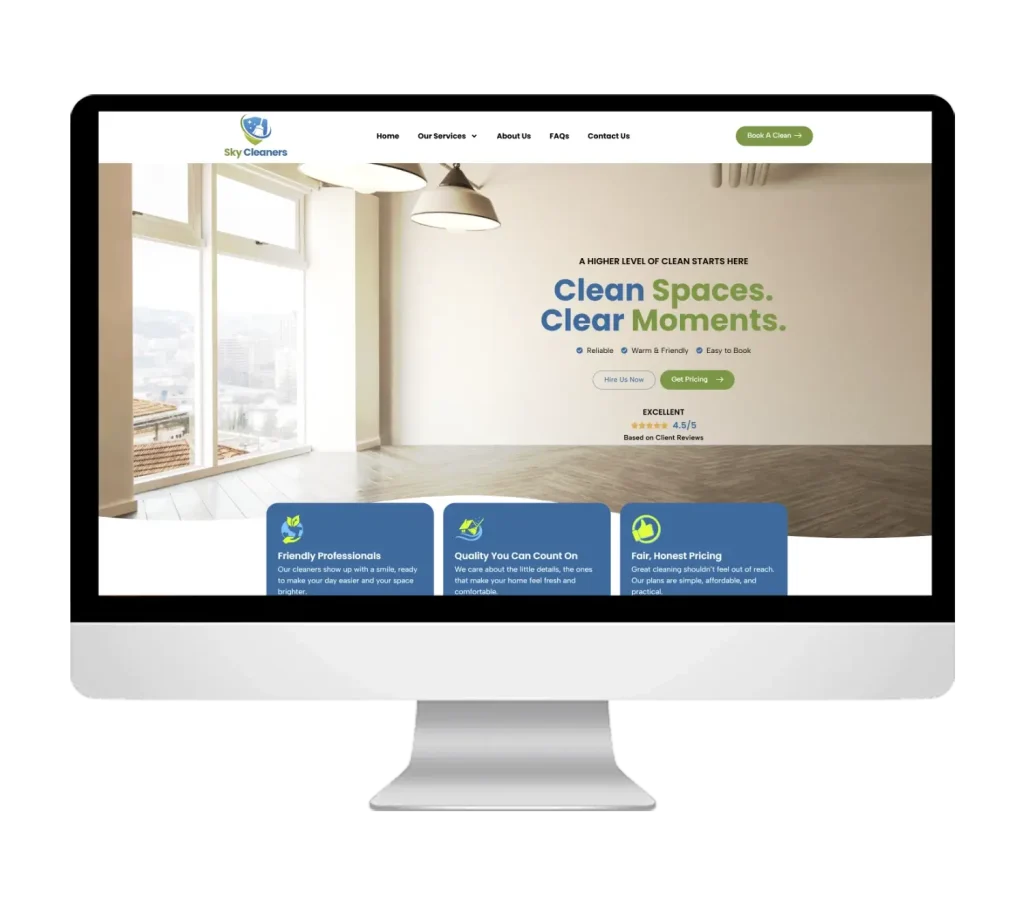 Sky Cleaners Portfolio