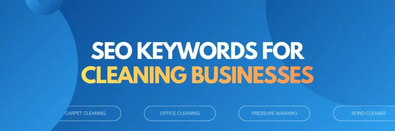 Top 50 SEO Keywords for Australian Cleaning Businesses - Blog Cover