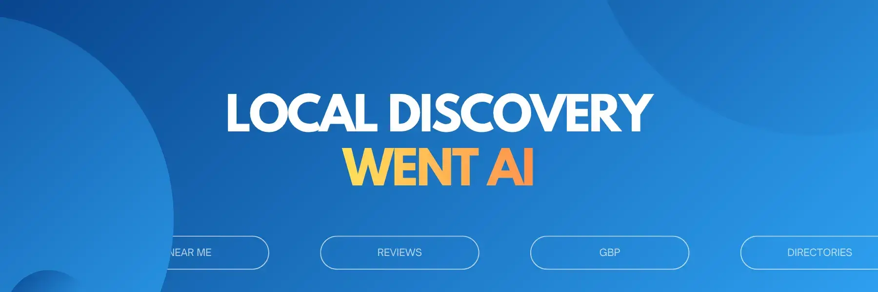 Local Discovery Went AI How the Local Pack Became the AI Answer and What That Did to Australian Service Business - Cover