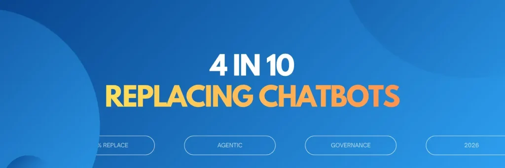 Cover: four in ten Australian businesses replacing their chatbots with agentic AI