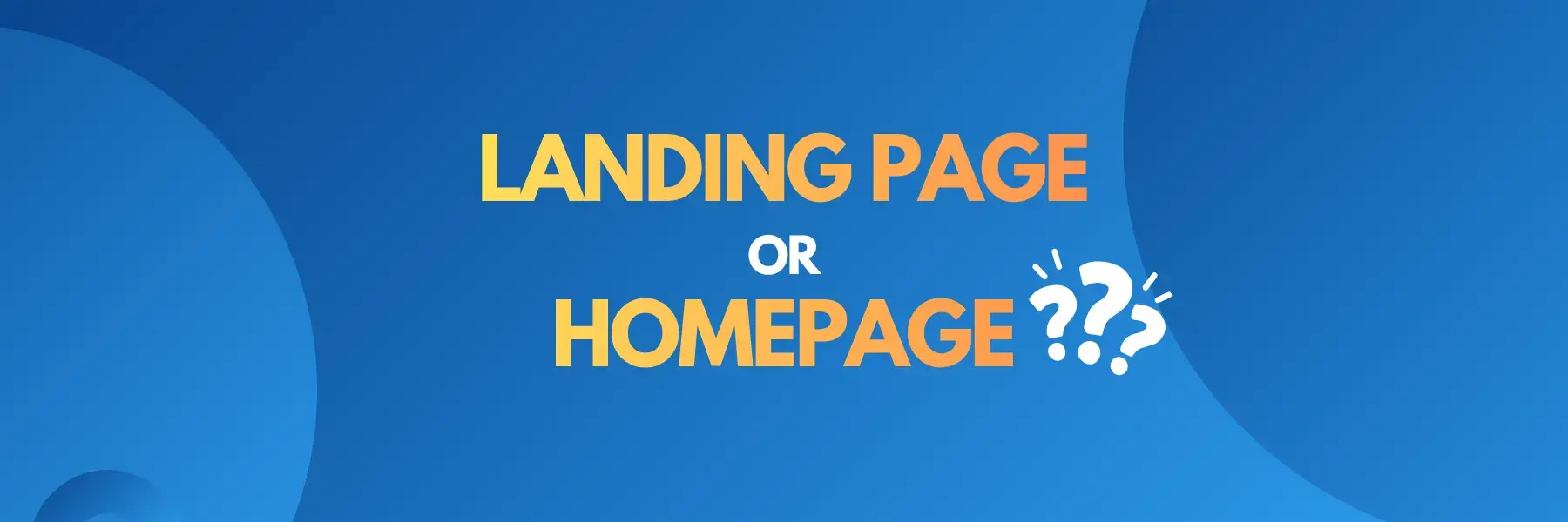 Landing page or homepage cover: which page type converts paid traffic better